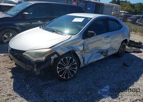 2016 Toyota Corolla S Plus z USA, uszkodzony, nr VIN 2T1BURHE2GC596097